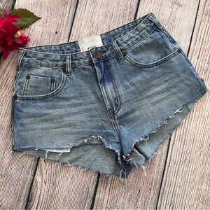 b1 -- ONE TEASPOON blue casual women's denim shorts size 27